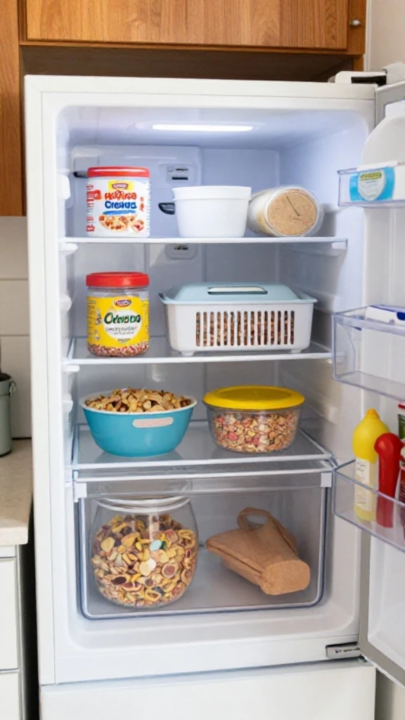 Use the Space Above the Fridge