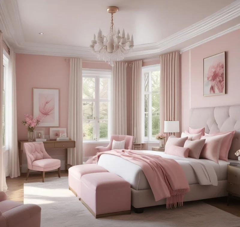 Achieve Sophisticated Style with Muted Blush Accents
