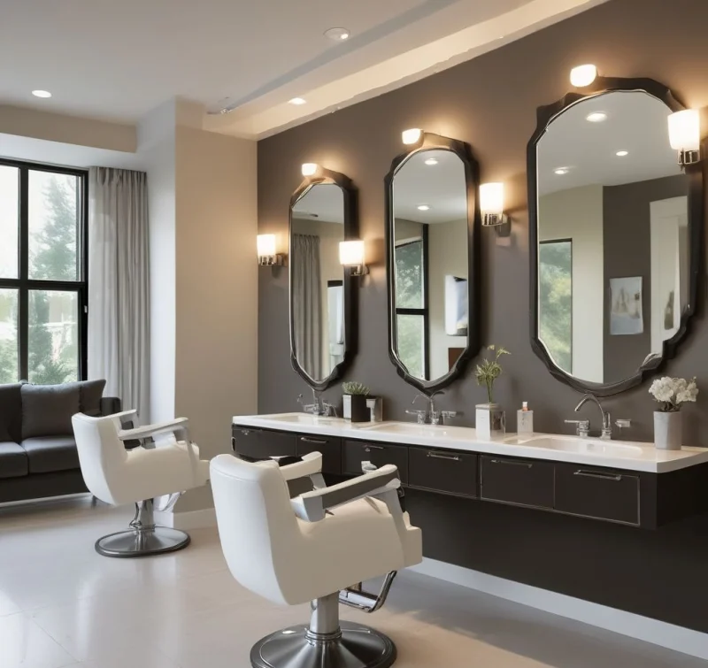 16+ Creative Salon Decorating Ideas