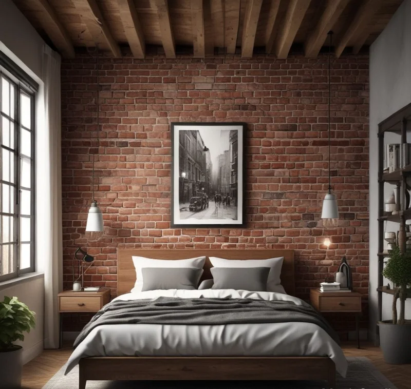 Add Character with Rustic Brick Feature Walls
