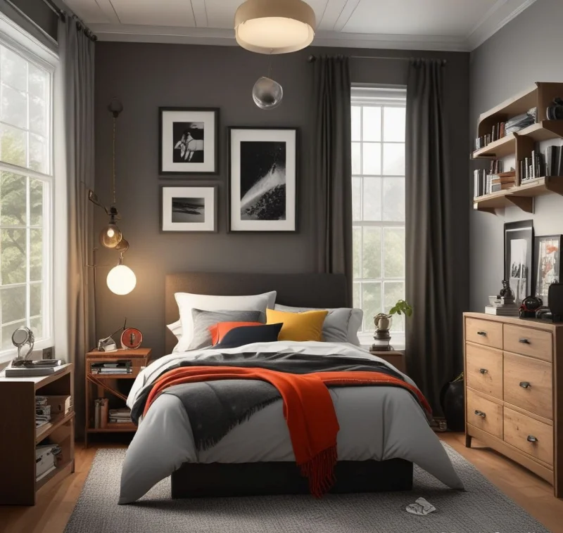 Add Contemporary Flair with Statement Pieces
