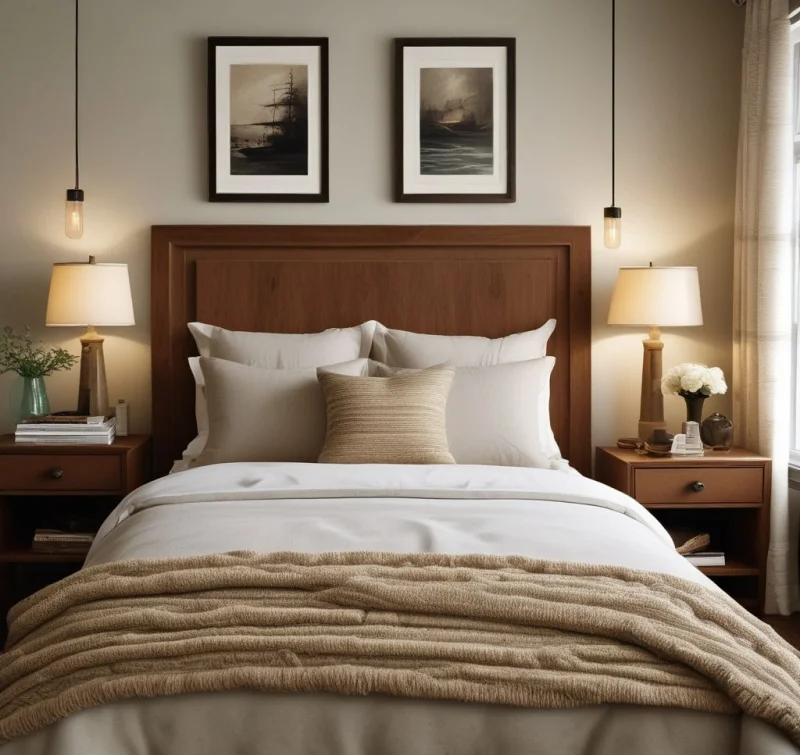 Add Natural Textures for Cozy Small Bedroom Comfort
