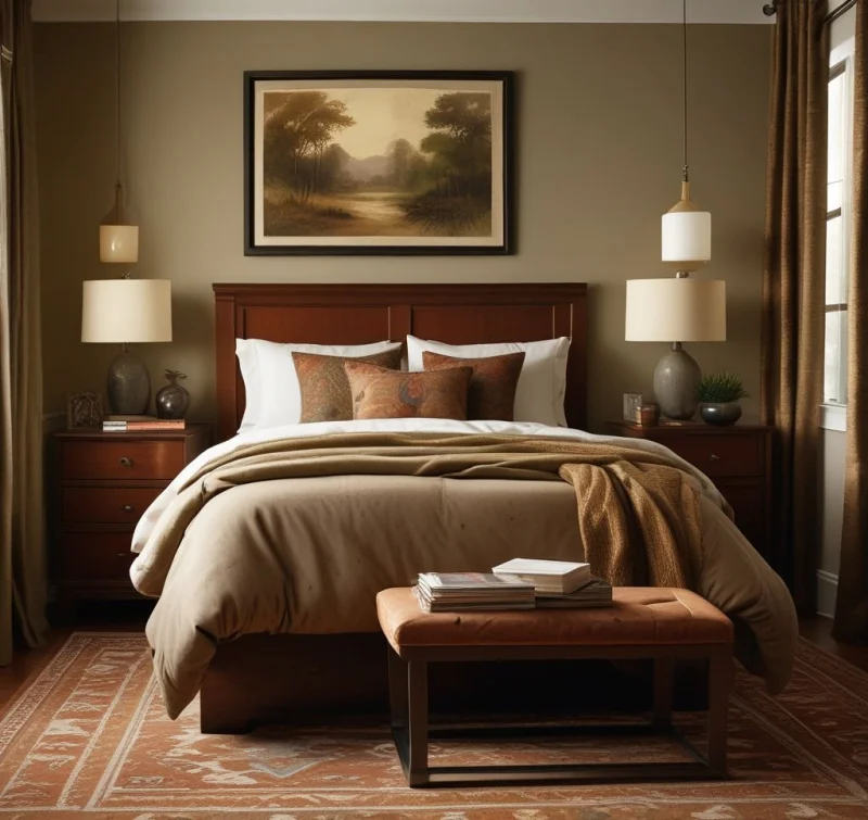 Add Warm Natural Colors for a Relaxing Space
