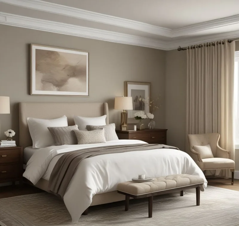 Adding Warmth with Textured Fabric Choices
