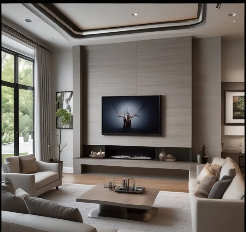 Advanced Smart TV Wall Setup
