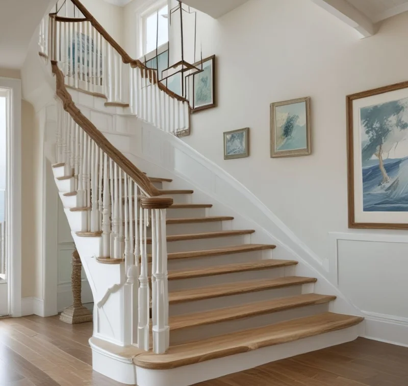 Beach-Inspired Staircase Design

