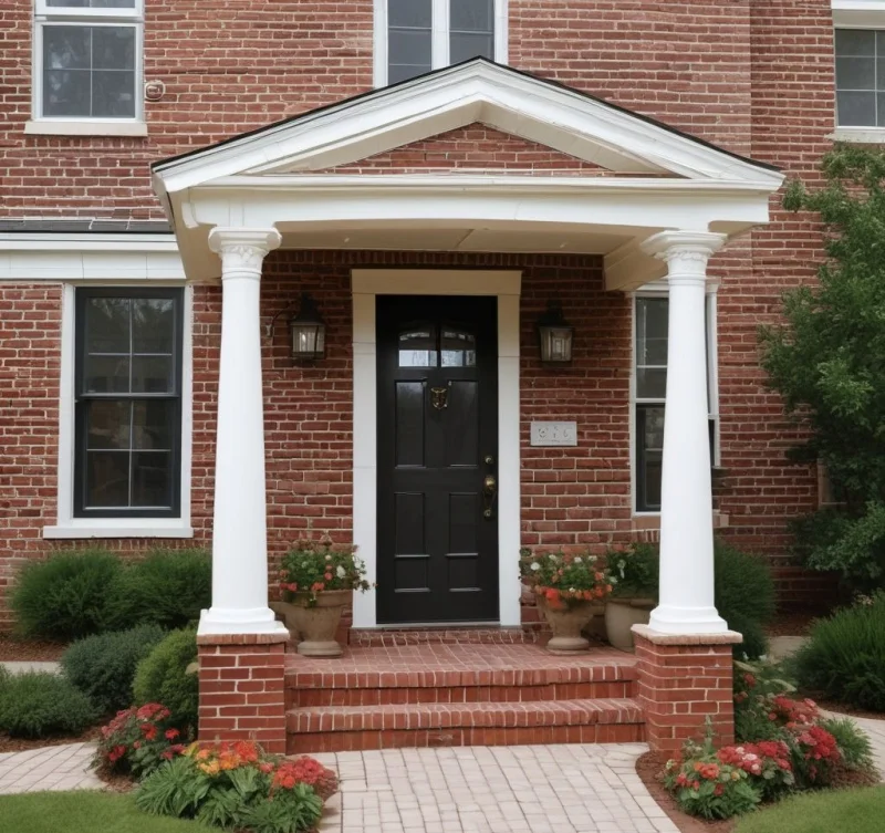 Beautiful Brick Porch Designs for Inviting Home Entrances