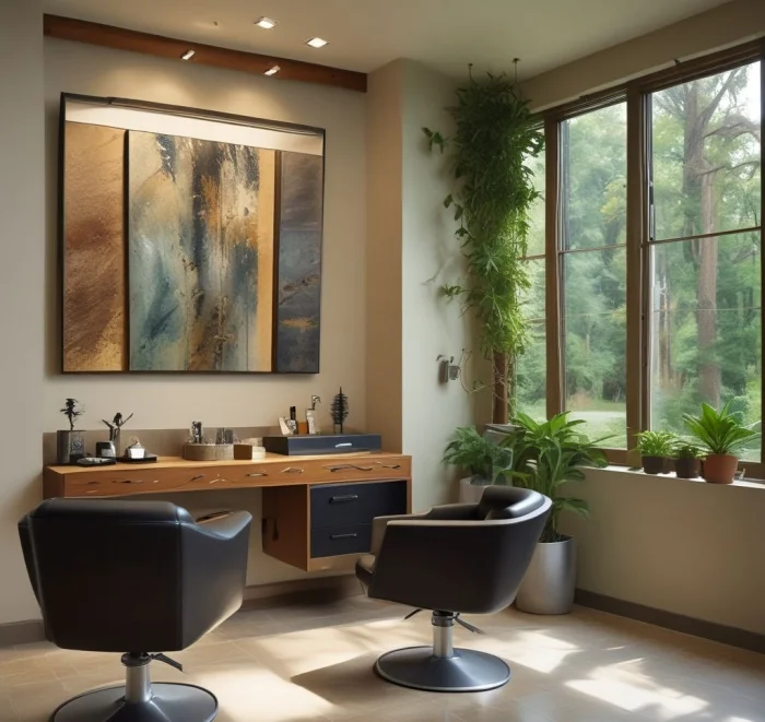 Blend Modern Style with Organic Natural Elements