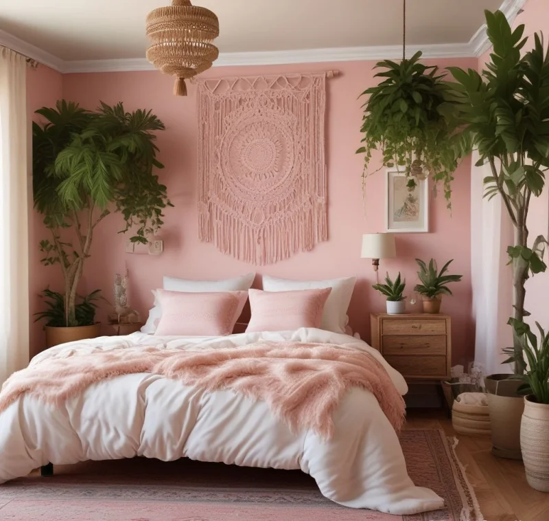 Bohemian Blush Pink Sanctuary
