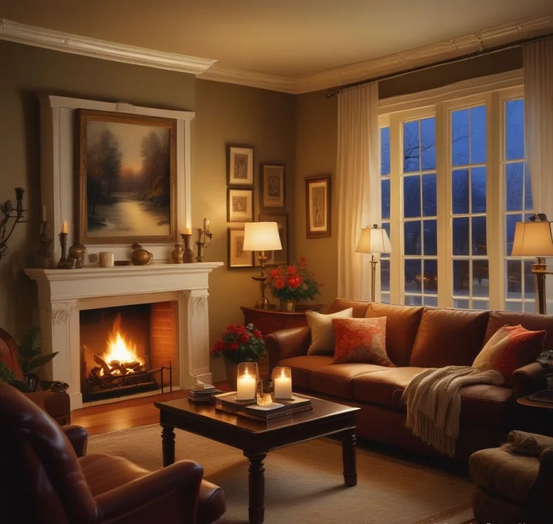 Brighten Your Space with Warm Lighting
