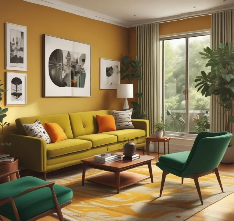 Bring Retro Cool with Mid-Century Modern Elements
