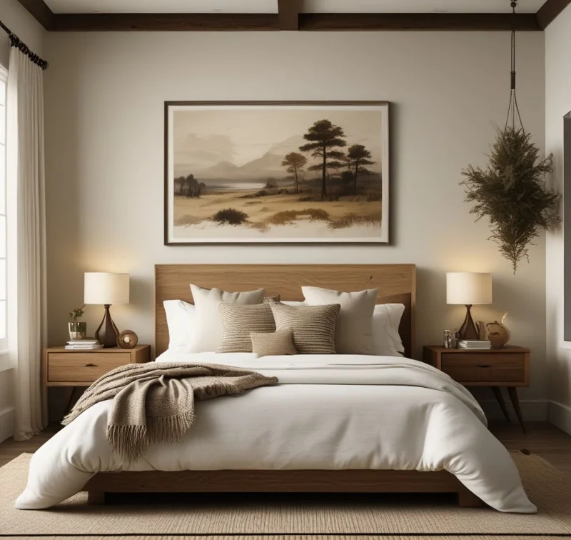 Bring Warmth with Natural Textures
