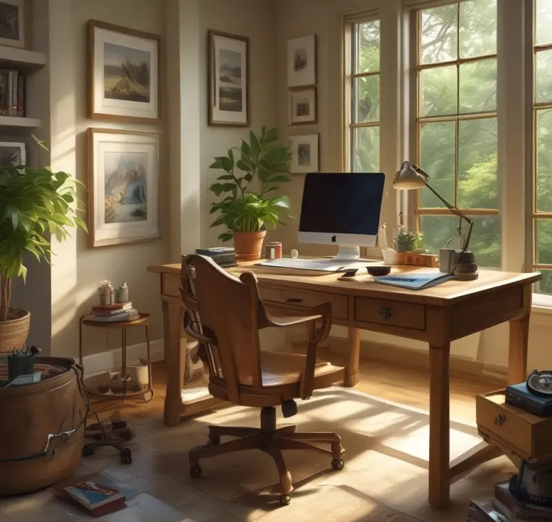Bringing the Outdoors In with Natural Elements and Sunlight
