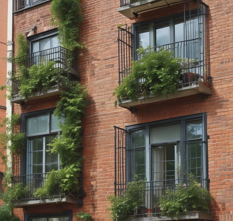 Build Living Walls with Climbing Plant Gardens