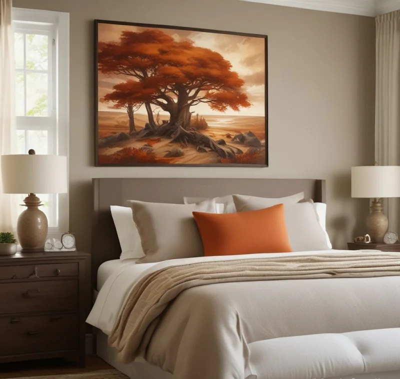 Building a Peaceful Foundation with Warm Earth Colors
