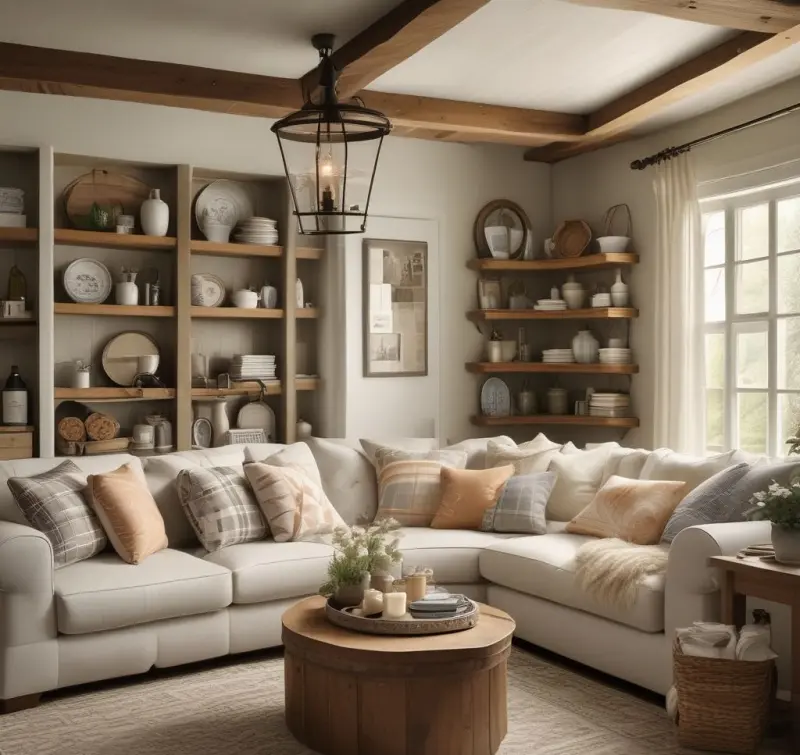 Capture Cozy Country Living Underground

