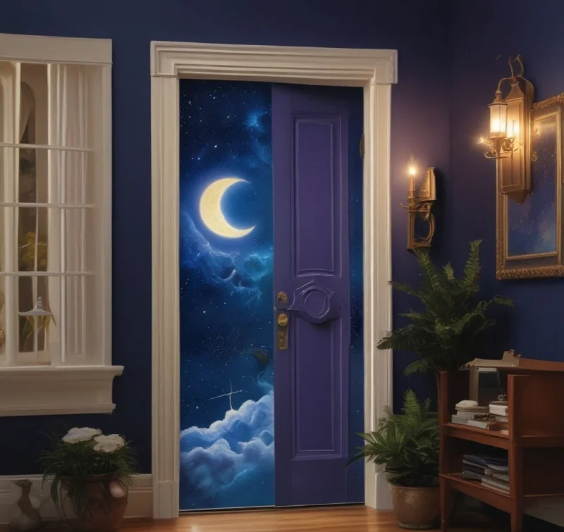 Celestial Dreams Adding Mystical Star and Moon Motifs
