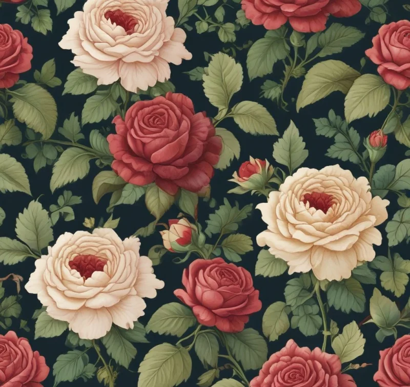 Classic Floral Romance
