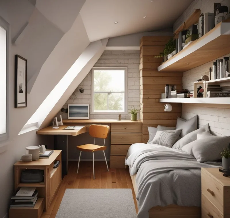 Clever Under-Stair Bedroom Design
