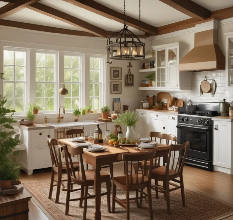 Country Kitchen Living