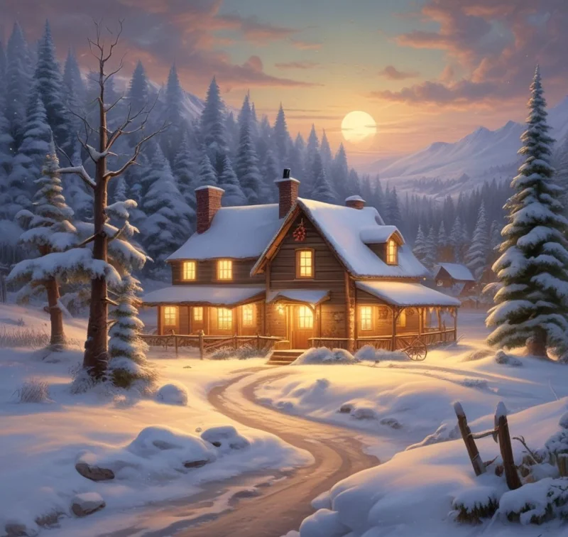 Countryside Winter Landscapes
