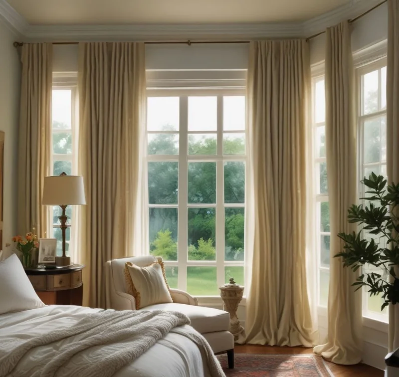 Crafting Cozy Sanctuaries with Double-Layer Window Treatments
