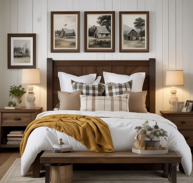 Crafting a Rustic Farmhouse Haven in Your Personal Space
