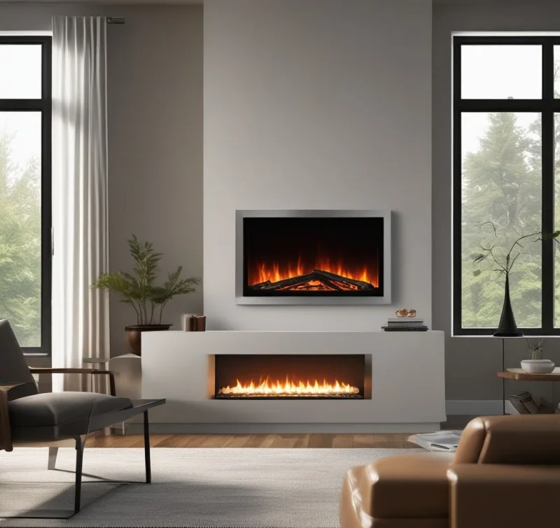 Create Ambiance with Sleek Electric Fireplace Solutions
