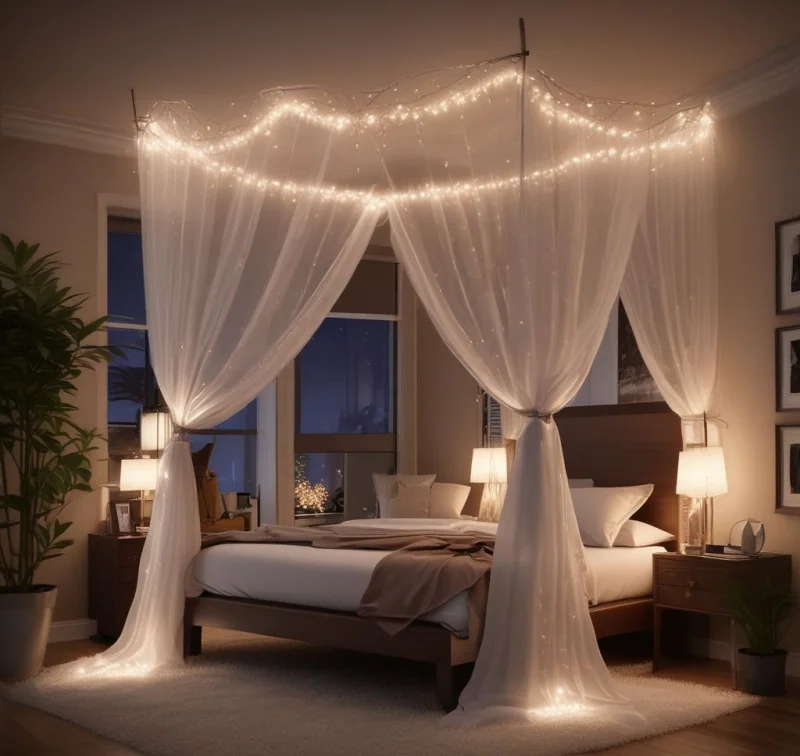 Create Enchantment with Glowing Canopy Features

