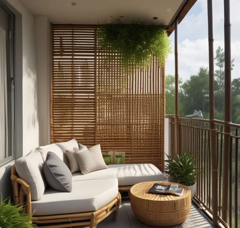 Create Intimate Spaces with Natural Bamboo Dividers
