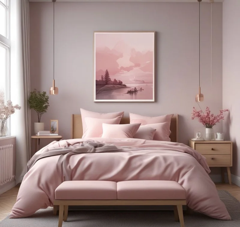 Create Romance with Blush Pink Accents
