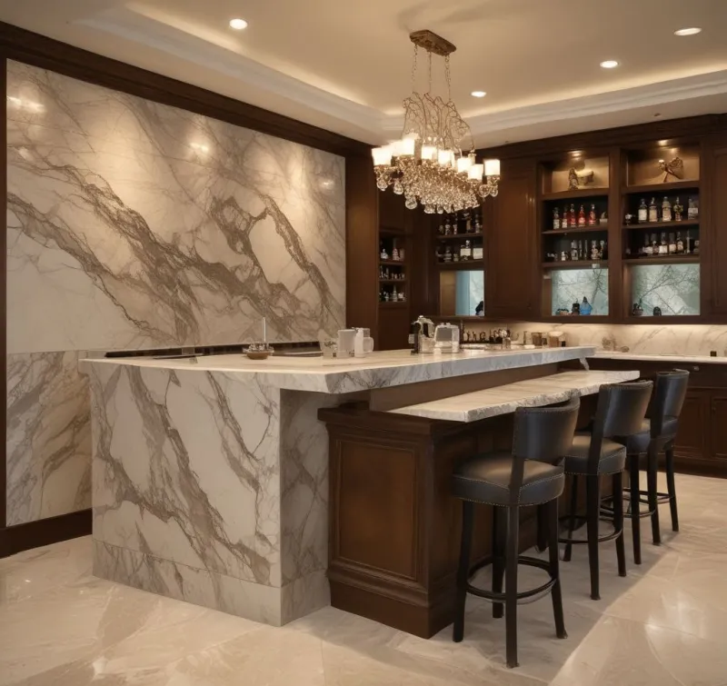 Create Timeless Appeal with a Natural Stone Bar