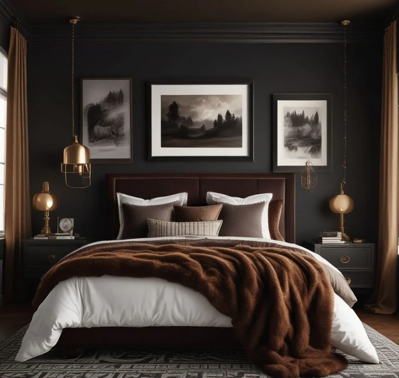 Dark Moody Decor for Cozy Sanctuary Vibes
