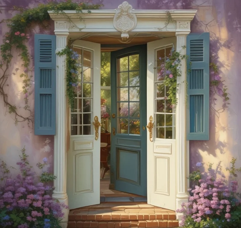 door painting ideas to transform your space