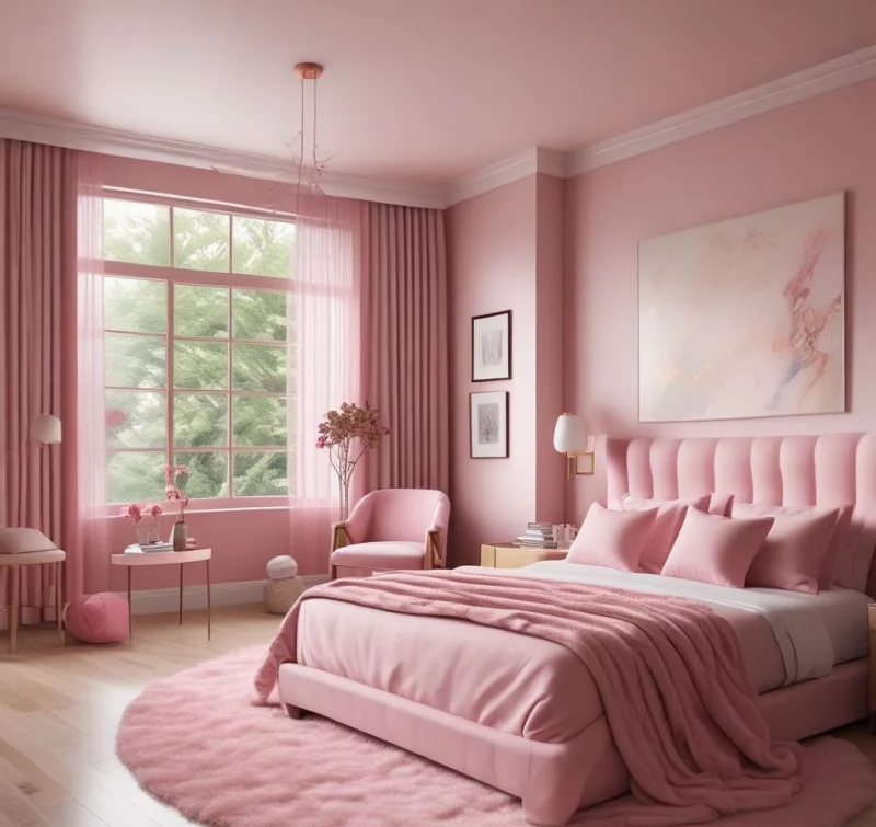 Design Your Perfect Pink Oasis with Layered Textures
