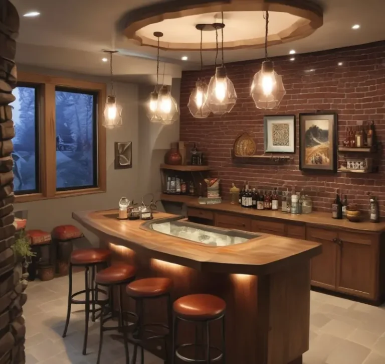Creative Basement Bar Ideas