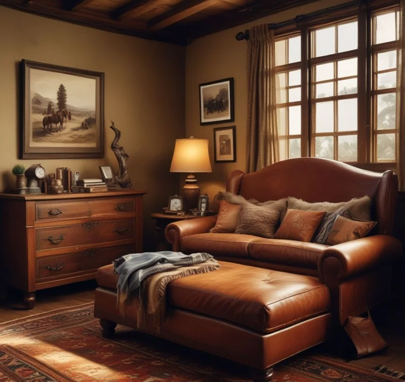 Design a Cozy Reading Nook with Western Flair
