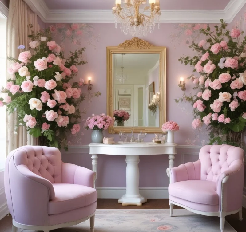 Design a Dreamy Oasis with Pastels and Florals