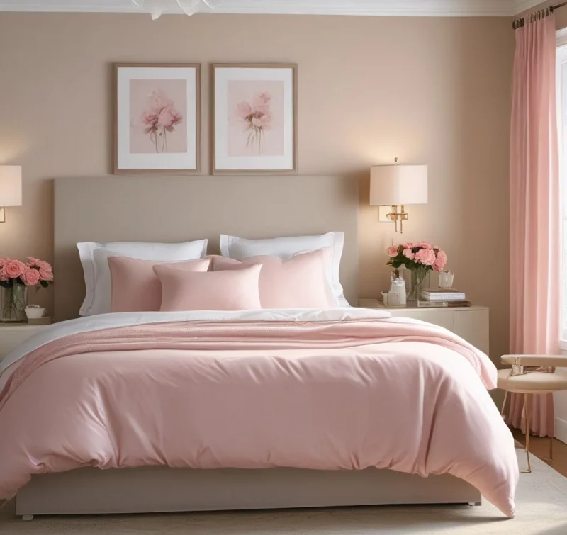 Design a Peaceful Haven with Gentle Rose Tones