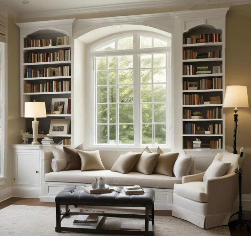 Design an Elegant Built-in Reading Paradise
