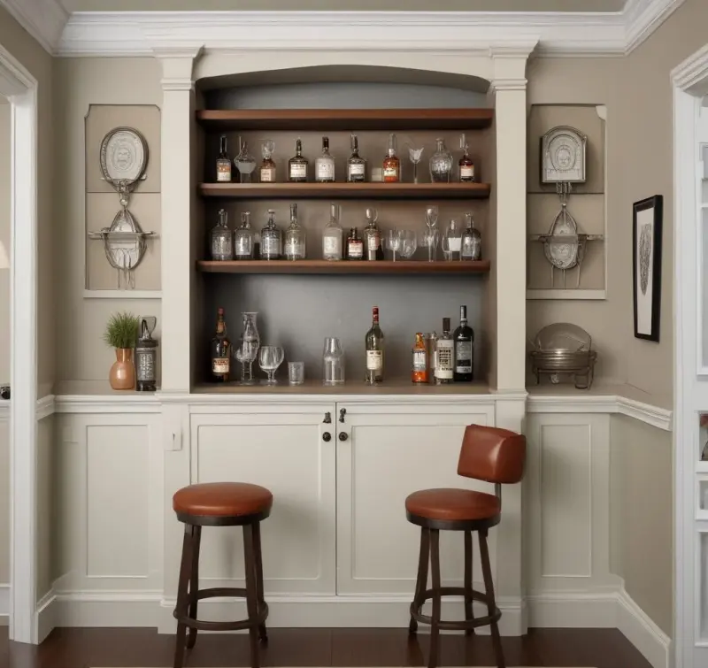 Design an Intimate Corner for Cocktails
