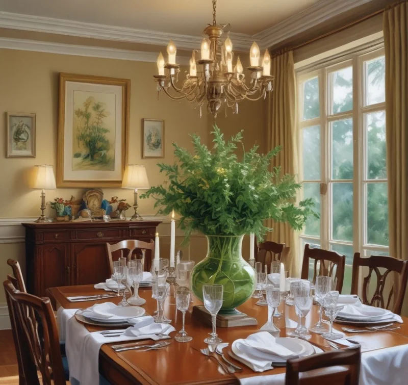 Dining Room Aromas Appetite-Enhancing and Elegant
