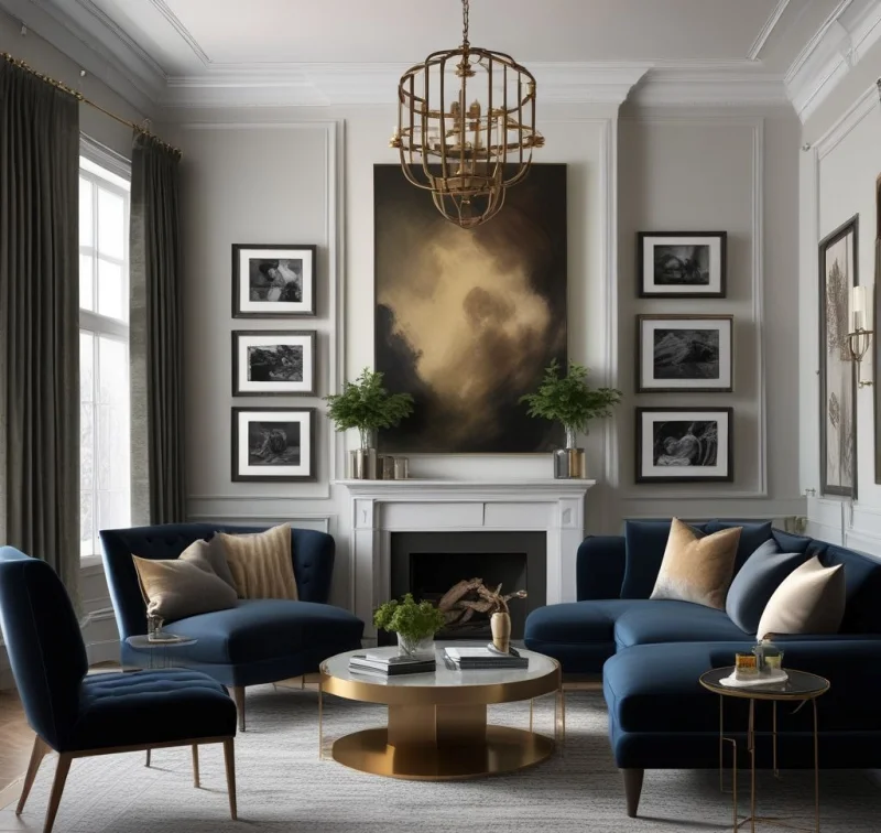 Dramatic Dark Elegance