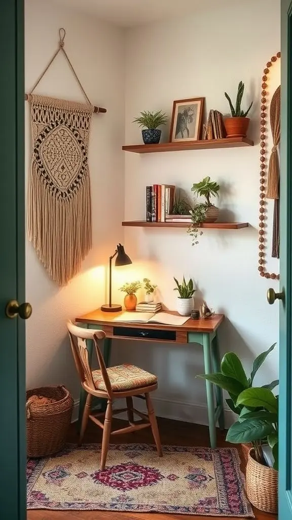 Eclectic Boho Nook
