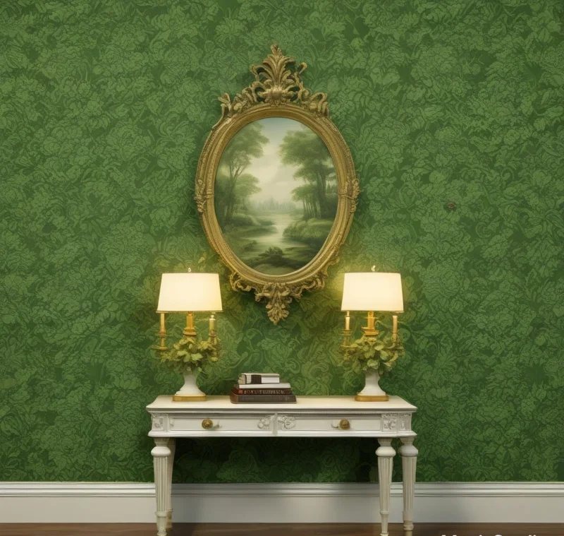 Embrace Timeless Appeal with Classic Green Patterns
