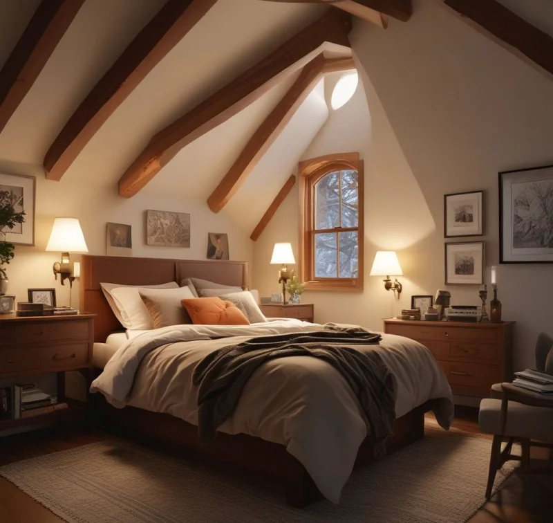 Enhancing Comfort with Strategic Warm Lighting
