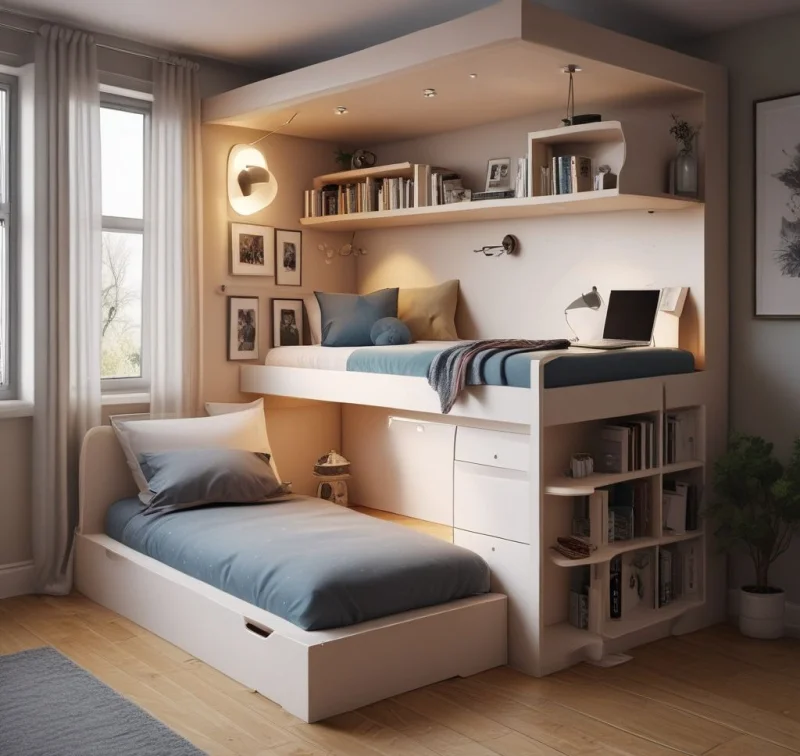Flexible Multi-Function Room Design
