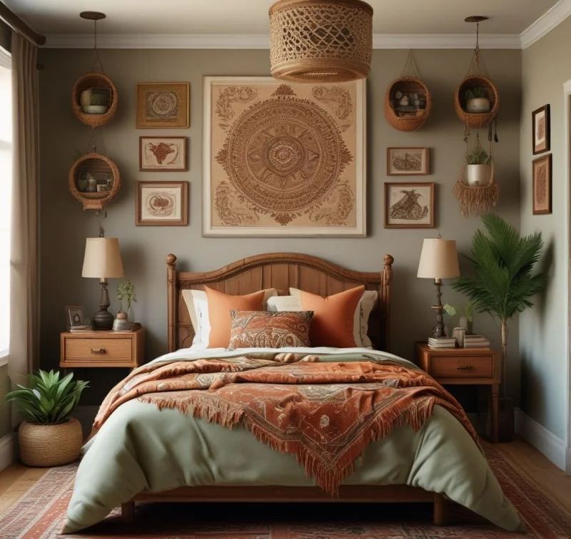Free-Spirited Boys Bedroom Design

