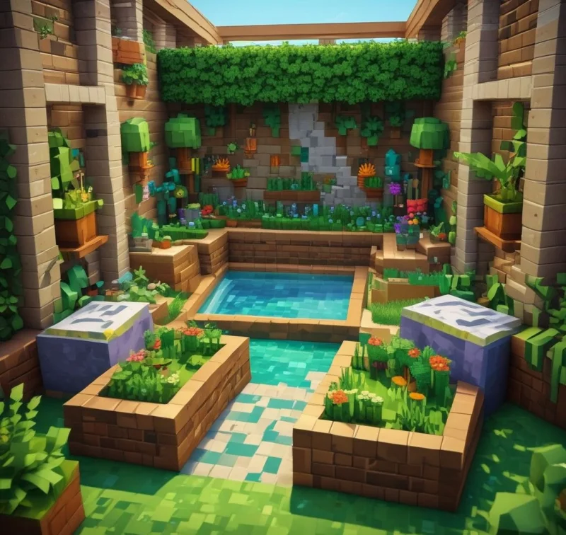 Garden Block Paradise