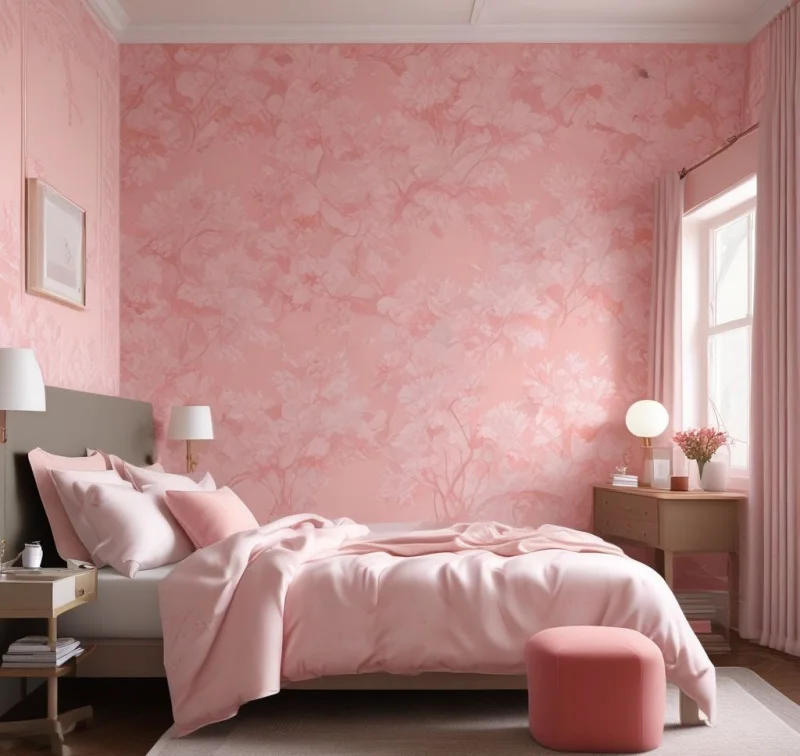 Gentle Peachy Pink for Calming Retreats